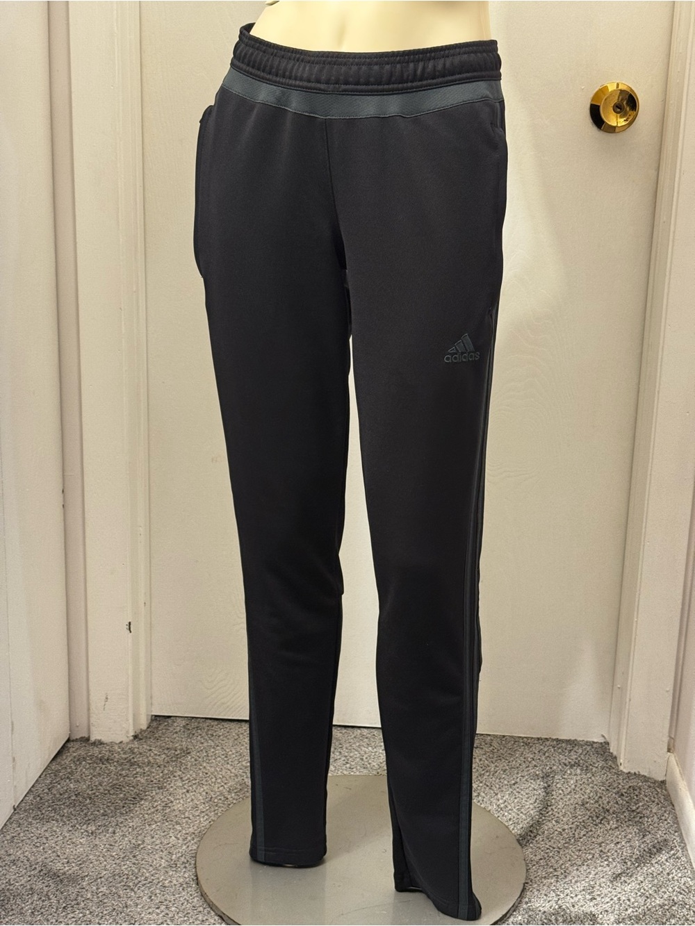 adidas Climacool Black Slim Athletic Joggers